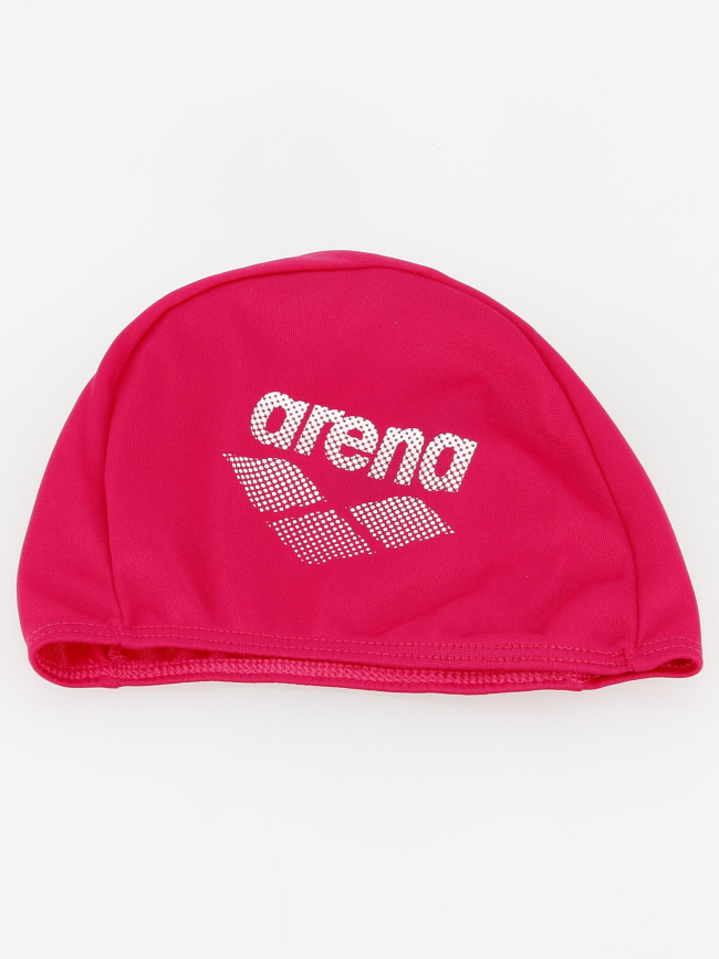 Bonnet de bain natation polyester rose fille - Arena