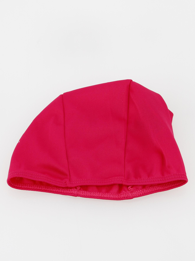 Bonnet de bain natation polyester rose fille - Arena