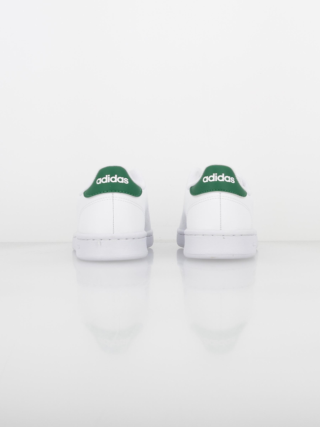 Baskets basses advantage blanc vert homme - Adidas