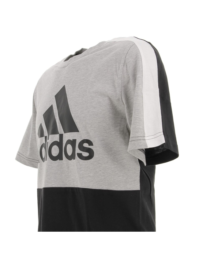 T-shirt block noir homme - Adidas