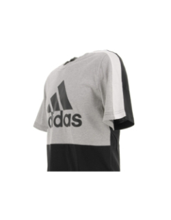 T-shirt block noir homme - Adidas