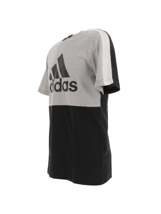 T-shirt block noir homme - Adidas
