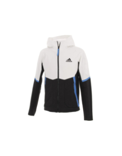 Veste zippée designed for gameday blanc/noir homme - Adidas