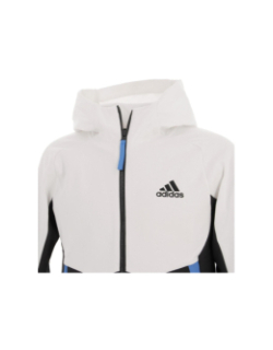 Veste zippée designed for gameday blanc/noir homme - Adidas