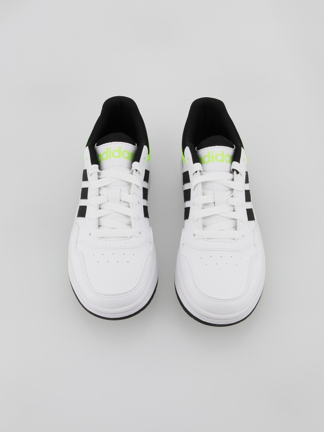 Chaussures de basketball hoops blanc enfant - Adidas