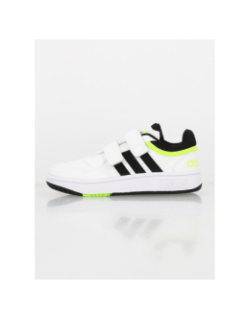 Chaussures de basketball scratch hoops blanc garçon - Adidas