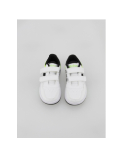 Chaussures de basketball scratch hoops blanc garçon - Adidas