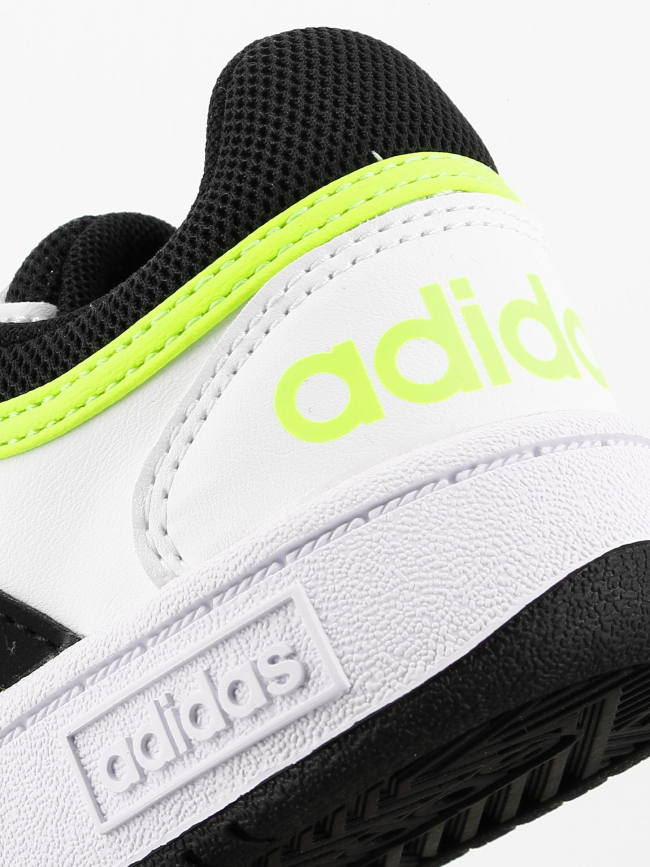 Chaussures de basketball scratch hoops blanc garçon - Adidas