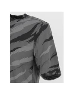 T-shirt de sport camouflage gris homme - Adidas