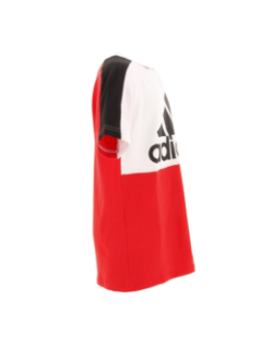 T-shirt sport logo rouge enfant - Adidas