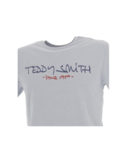 T-shirt ticlass basic bleu clair homme - Teddy Smith
