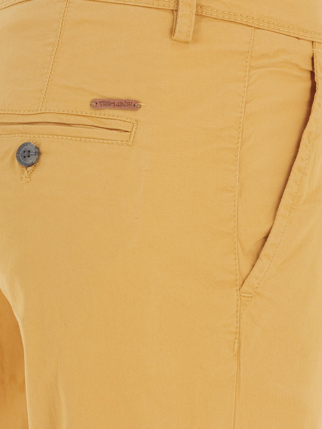 Short chino jaune homme - Teddy Smith