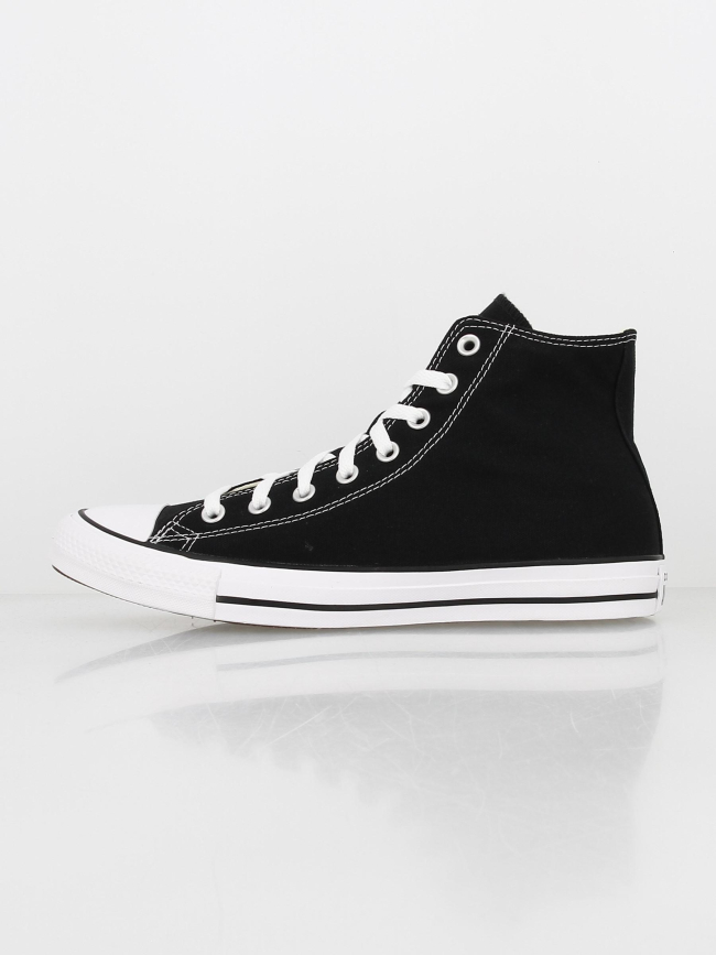 Baskets montantes toile chuck taylor all star noir - Converse