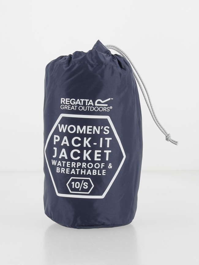 Veste imperméable pack it III bleu marine femme - Regatta