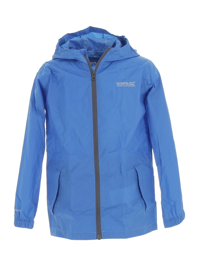 Veste imperméable pack it III jkt bleu garçon - Regatta