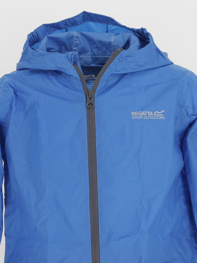Veste imperméable pack it III jkt bleu garçon - Regatta