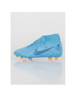 Chaussures de football superfly 8 bleu enfant - Nike