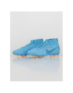 Chaussures de football superfly 8 bleu enfant - Nike