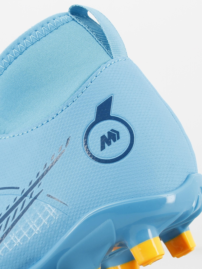 Chaussures de football superfly 8 bleu enfant - Nike