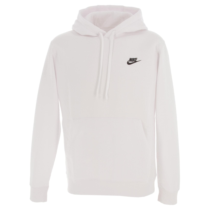 Sweat à capuche nsw club blanc homme - Nike
