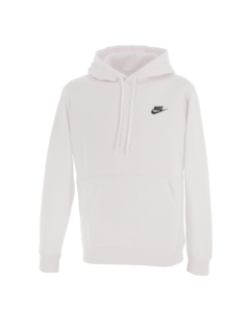 Sweat à capuche nsw club blanc homme - Nike