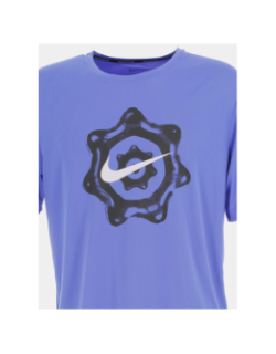 T-shirt de running miler bleu homme - Nike