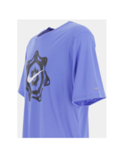 T-shirt de running miler bleu homme - Nike