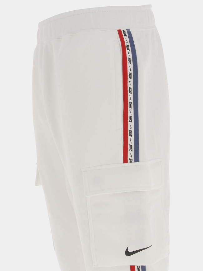 Jogging cargo repeat blanc homme - Nike