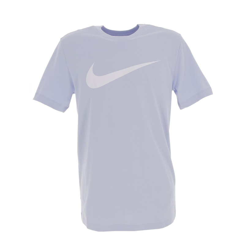 T-shirt sport icon swoosh violet homme - Nike