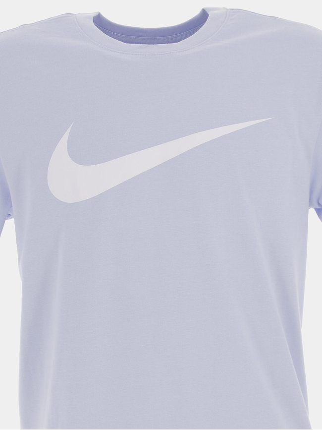 T-shirt sport icon swoosh violet homme - Nike
