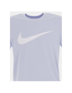 T-shirt sport icon swoosh violet homme - Nike