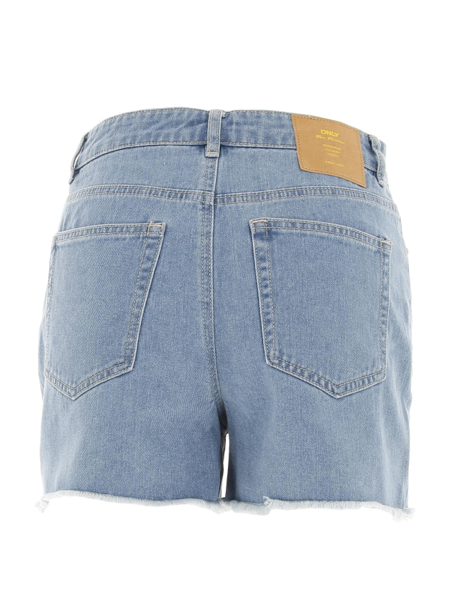 Short denim josefine life bleu femme - Only