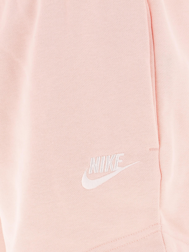 Short molleton essentiel rose femme - Nike