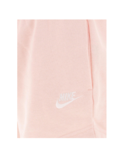 Short molleton essentiel rose femme - Nike