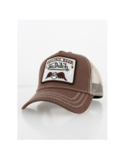 Casquette road marron homme - Von Dutch