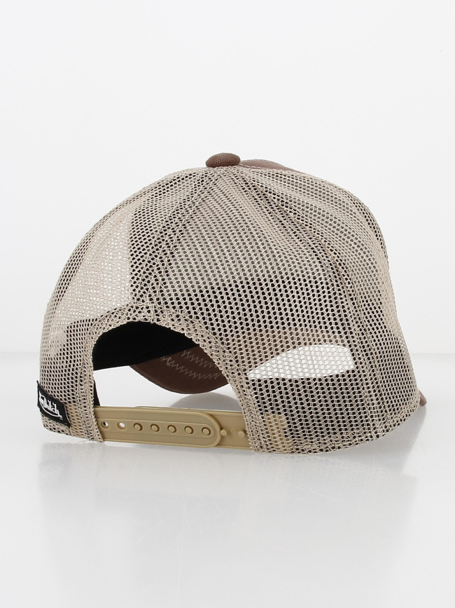 Casquette road marron homme - Von Dutch