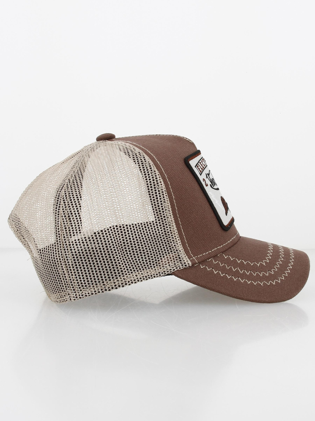 Casquette road marron homme - Von Dutch