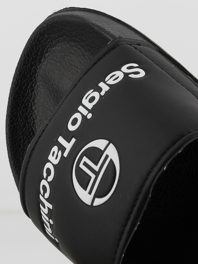 Claquettes remix logo noir homme - Sergio Tacchini