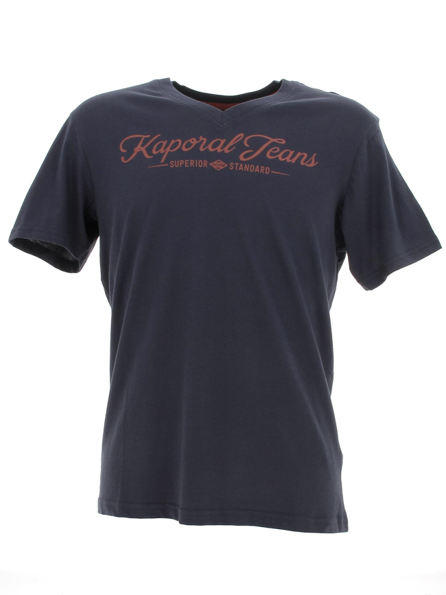 T-shirt superior standard bleu marine homme - Kaporal