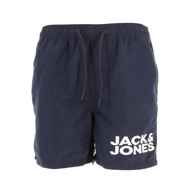 Short de bain logo floqué bleu marine homme - Jack & Jones