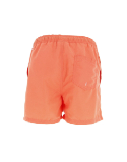 Short de bain logo floqué corail homme - Jack & Jones