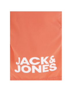 Short de bain logo floqué corail homme - Jack & Jones