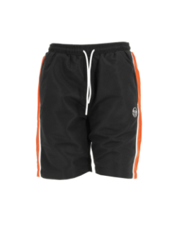 Short de fitness orange et noir homme - Sergio Tacchini