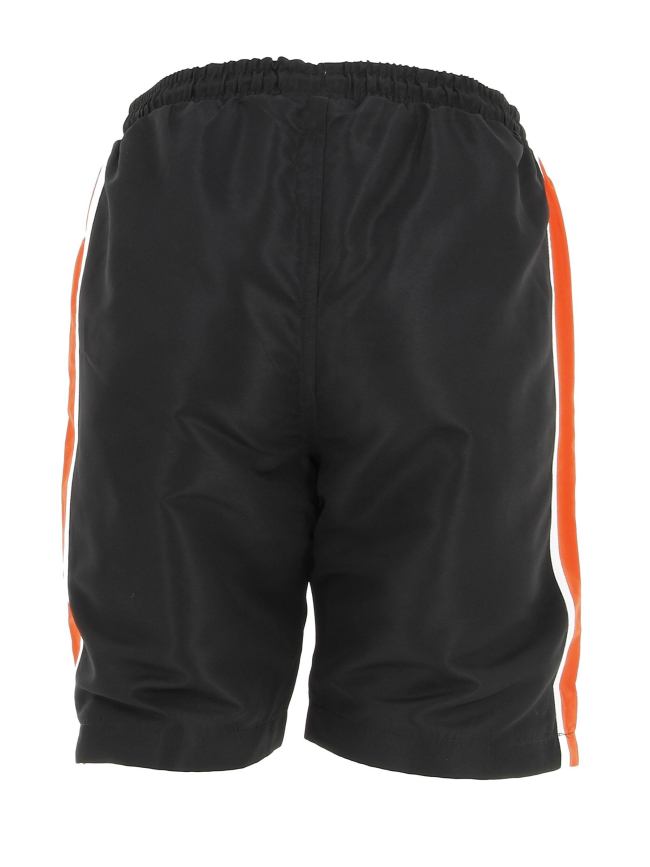 Short de fitness orange et noir homme - Sergio Tacchini