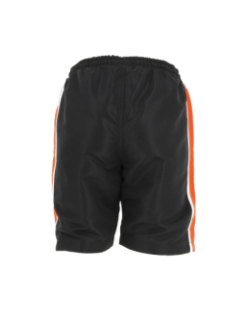 Short de fitness orange et noir homme - Sergio Tacchini