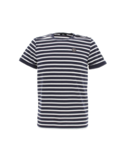 T-shirt marinière romain blanc homme - Tbs