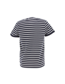 T-shirt marinière romain blanc homme - Tbs