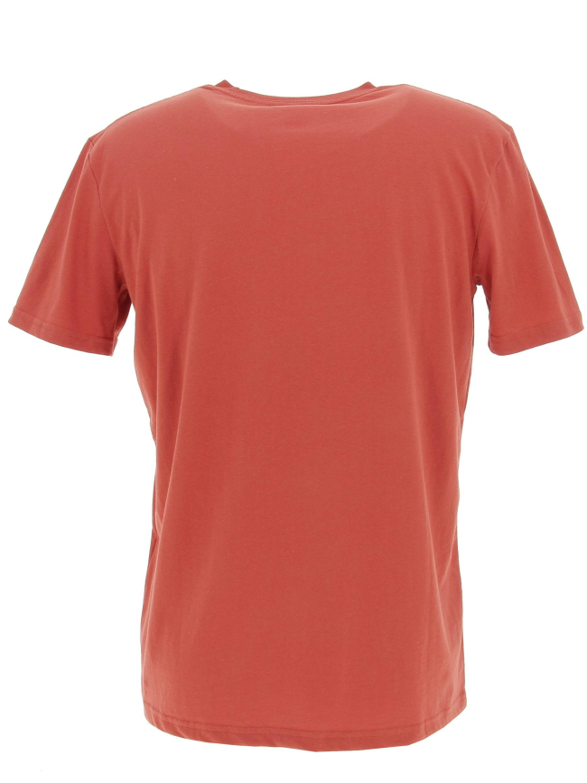 T-shirt escape timing flaxton rouge homme - Quiksilver