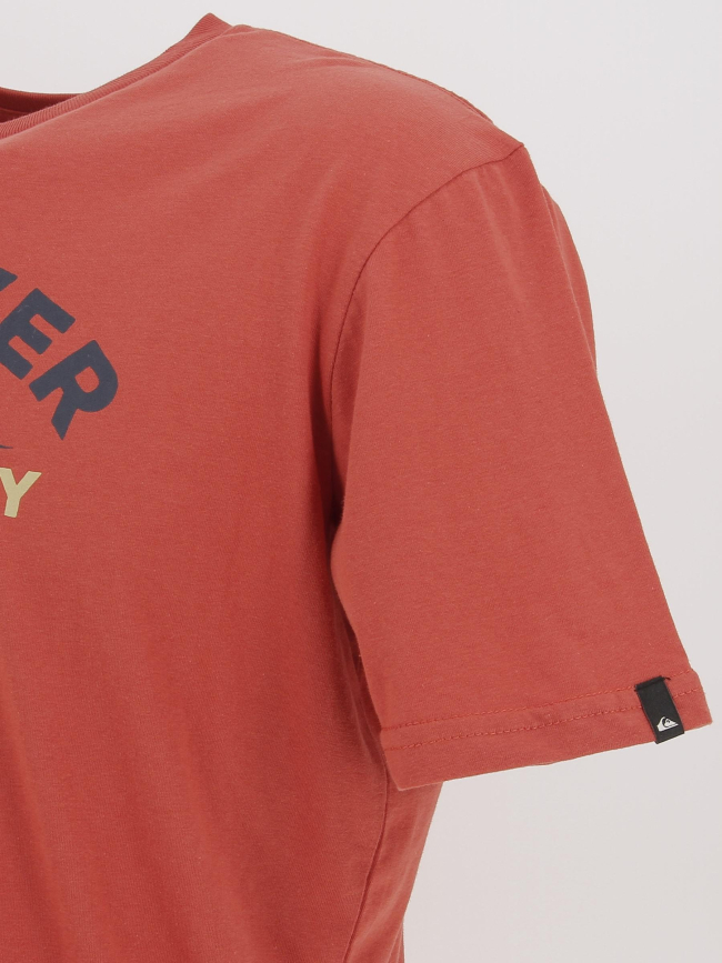 T-shirt escape timing flaxton rouge homme - Quiksilver