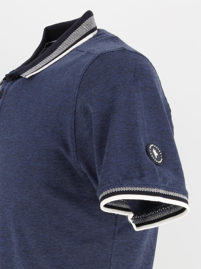 Polo bohm bleu marine homme - Sun Valley